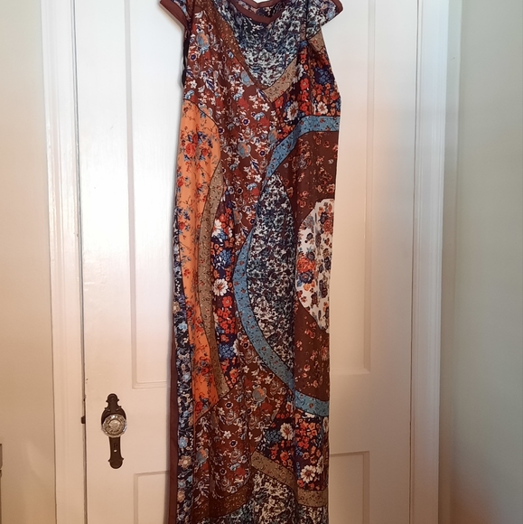 Vintage Scarf - Golden Mustard, Large - Picture 5 of 6